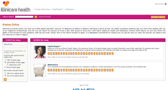 Desktop Screenshot of illinicare.kramesonline.com