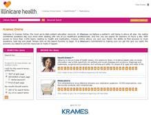 Tablet Screenshot of illinicare.kramesonline.com