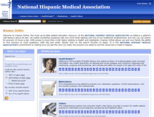 Tablet Screenshot of hispanichealth.info.kramesonline.com