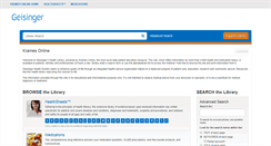 Desktop Screenshot of geisinger.kramesonline.com